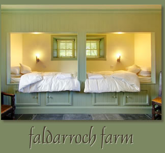 Faldarroch House, Historial Accommodation