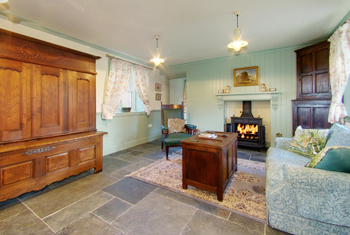 Faldarroch Farm Living Room, Self Catering Holiday Accommodation